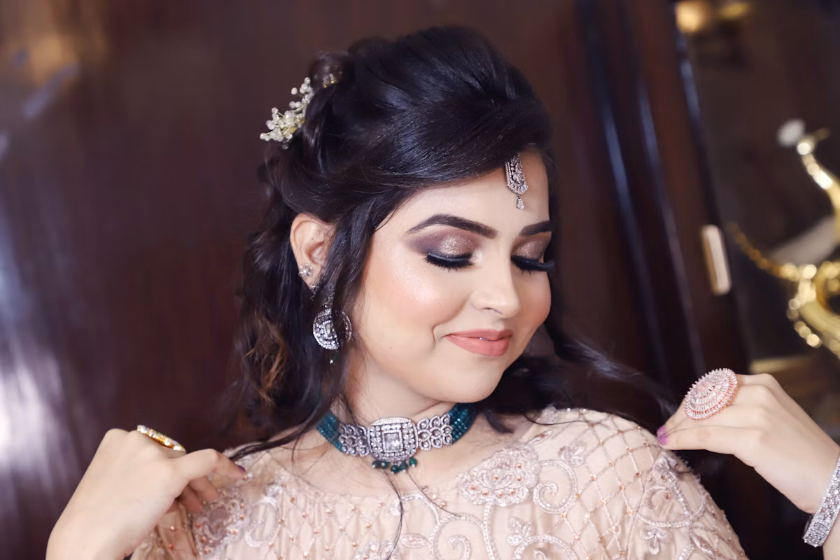 Engagement Makeup & Hair
