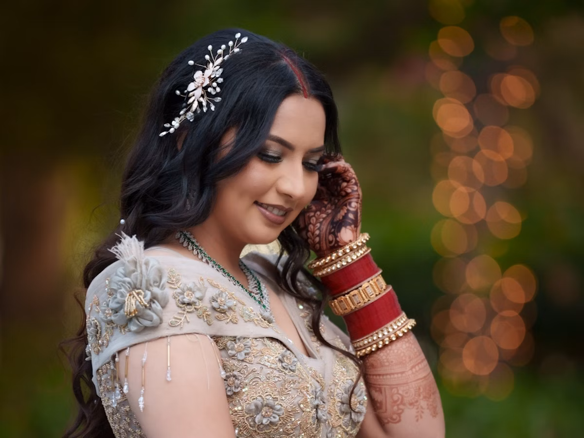 Reception Makeup & Hair