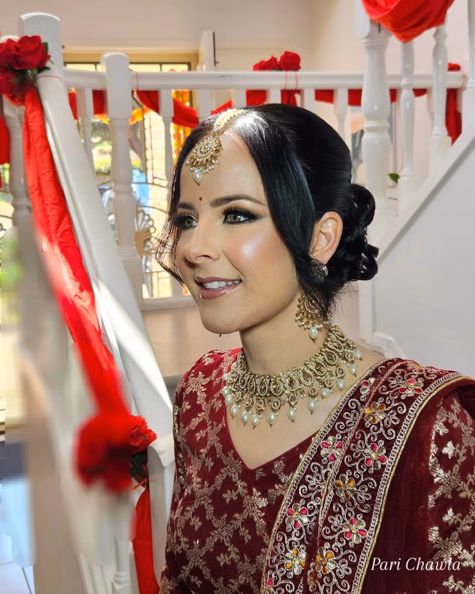 Reception Makeup & Hair