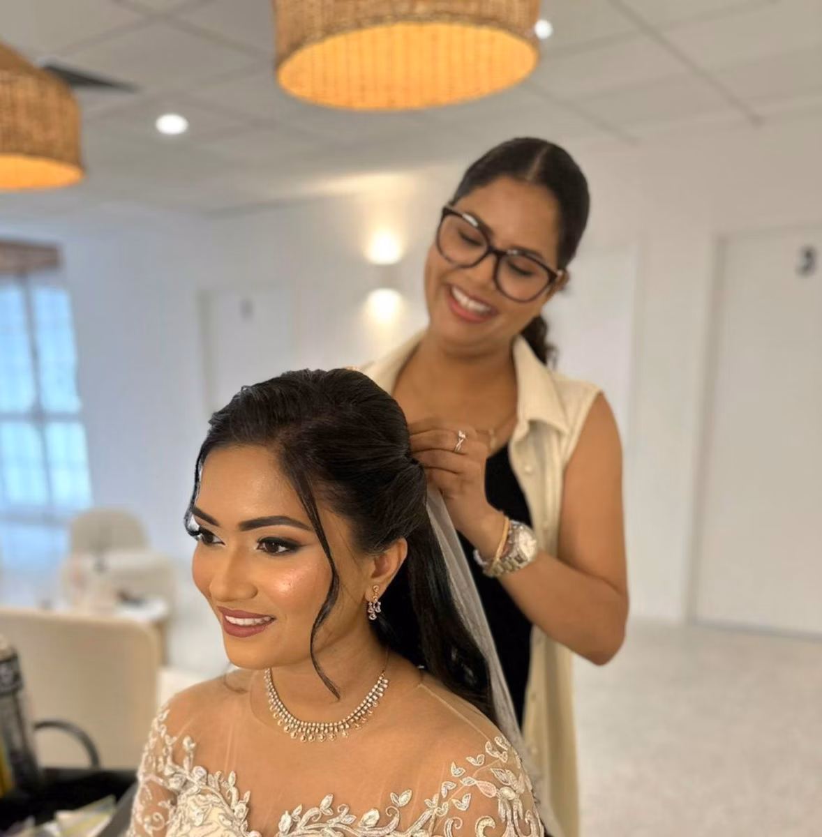 Gorgeous Glam Bridal Makeup & Hair